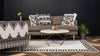 Aegean Labyrinth Collection Area Rug -  Santorini Rectangle Beige and Gray  lifestyle 24