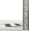 Aegean Labyrinth Collection Area Rug -  Santorini Rectangle Beige and Gray  lifestyle 30