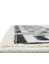 Aegean Labyrinth Collection Area Rug -  Santorini Rectangle Beige and Gray  lifestyle 42