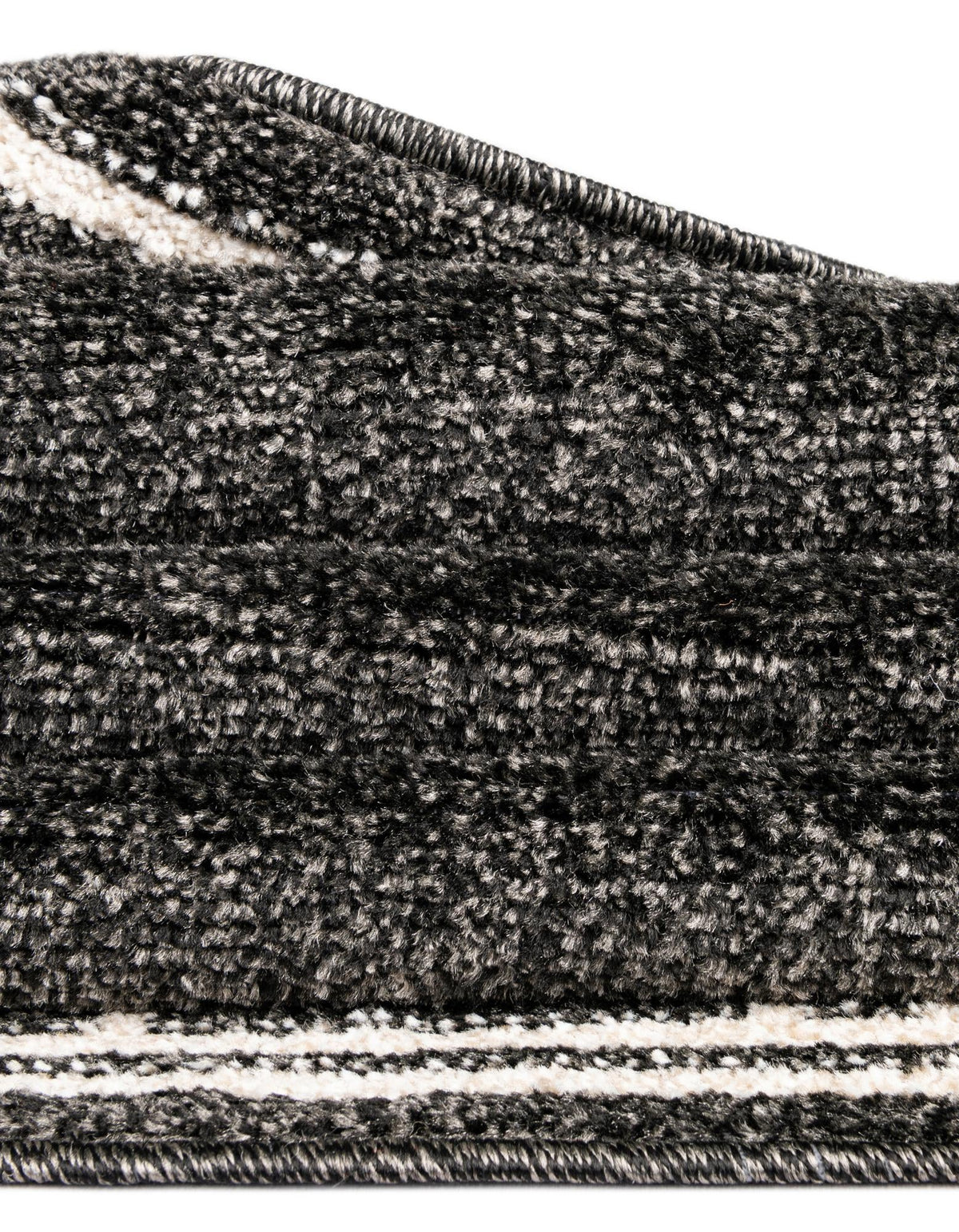 Aegean Labyrinth Collection Area Rug -  Rhodes Rectangle Black  lifestyle 39