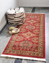 Persian Elegance Collection Area Rug -  Mashhad Runner Red  lifestyle 13