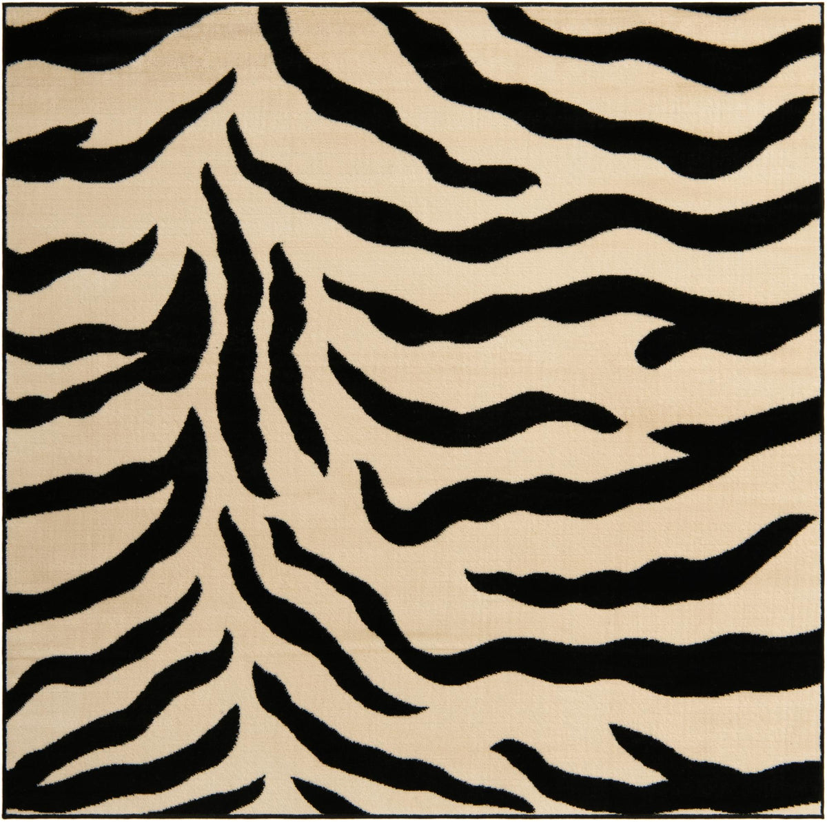 Savannah Sojourn Collection Area Rug -  Okavango Square Ivory  lifestyle 20
