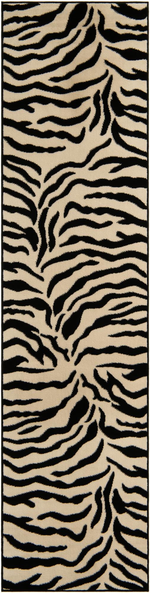 Savannah Sojourn Collection Area Rug -  Okavango Runner Ivory  lifestyle 21