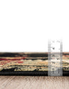 Rural Charm Collection Area Rug - Meadowbrook Rectangle Black  lifestyle 7