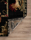 Rural Charm Collection Area Rug - Meadowbrook Rectangle Black  lifestyle 9