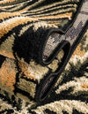 Rural Charm Collection Area Rug - Meadowbrook Rectangle Black  lifestyle 28