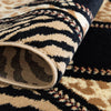 Savannah Sojourn Collection Area Rug -  Namib Round Light Brown  lifestyle 15