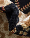 Savannah Sojourn Collection Area Rug -  Namib Square Light Brown  lifestyle 26