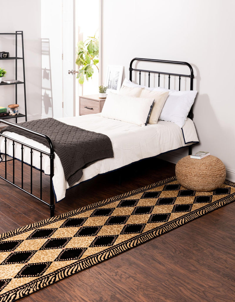 Savannah Sojourn Collection Area Rug -  Namib Runner Light Brown  lifestyle 12