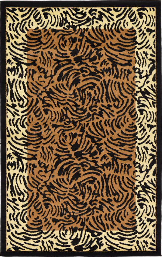 Savannah Sojourn Collection Area Rug -  Kruger Rectangle Light Brown  lifestyle 2