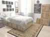 Savannah Sojourn Collection Area Rug -  Chobe Rectangle Light Brown  lifestyle 3
