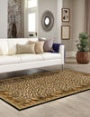 Savannah Sojourn Collection Area Rug -  Chobe Rectangle Light Brown  lifestyle 4