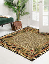 Savannah Sojourn Collection Area Rug -  Moremi Square Cream  lifestyle 34