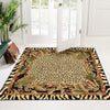 Savannah Sojourn Collection Area Rug -  Moremi Square Cream  lifestyle 98