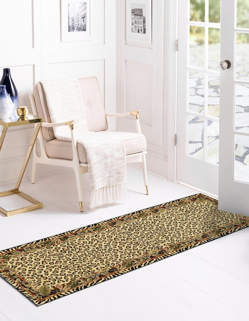 Savannah Sojourn Collection Area Rug -  Moremi Runner Cream  lifestyle 35