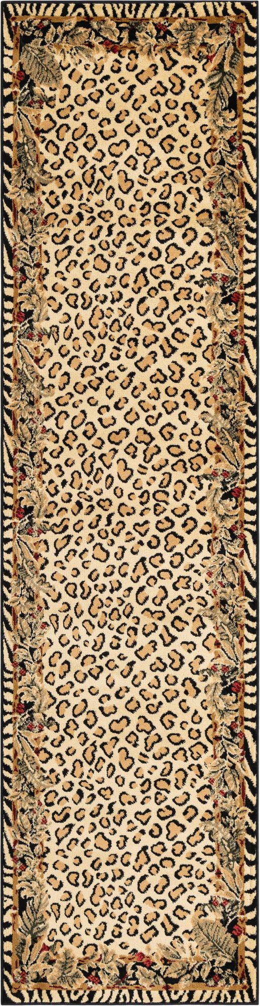 Savannah Sojourn Collection Area Rug -  Moremi Runner Cream  lifestyle 23