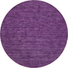 Tonal Oasis Collection Area Rug -  Lenox (Purple) Round Purple  lifestyle 14