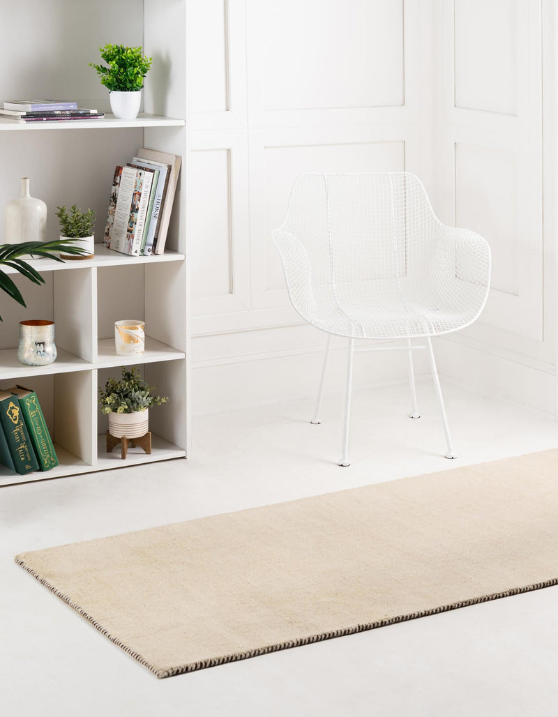 Tonal Oasis Collection Area Rug -  Lenox (Beige) Runner Beige  lifestyle 25