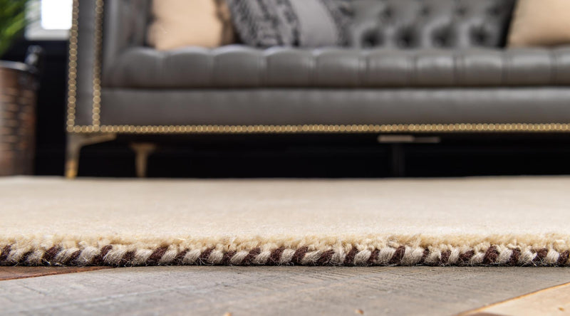 Tonal Oasis Collection Area Rug -  Lenox (Beige) Rectangle Beige  lifestyle 9