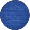 Tonal Oasis Collection Area Rug -  Gobi Round Blue  lifestyle 3