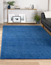 Tonal Oasis Collection Area Rug -  Gobi Rectangle Blue  lifestyle 2