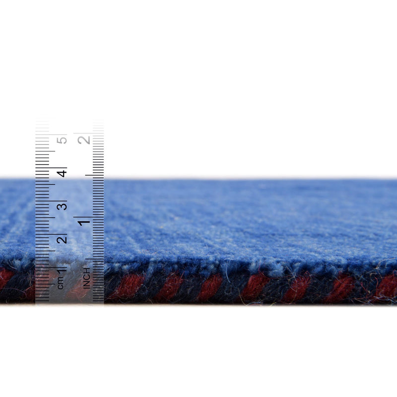 Tonal Oasis Collection Area Rug -  Lenox (Blue) Rectangle Blue  lifestyle 5