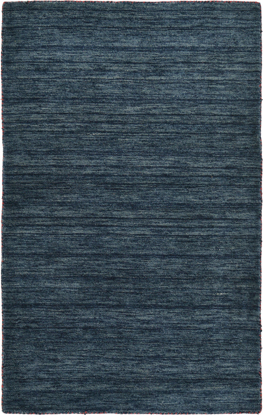 Tonal Oasis Collection Area Rug -  Lenox (Navy Blue) Rectangle Navy Blue Main