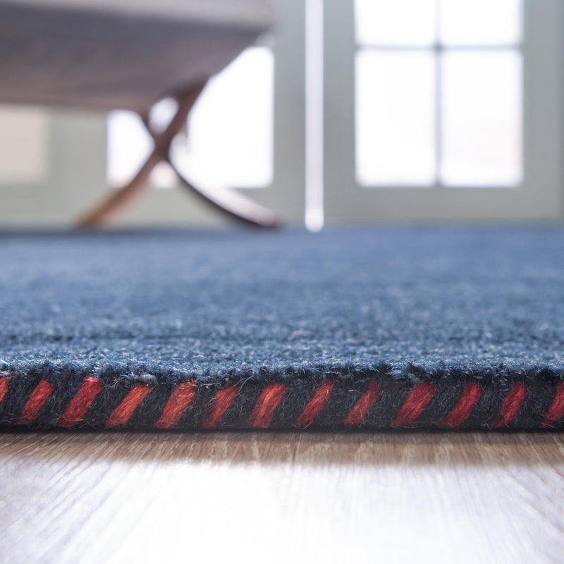 Tonal Oasis Collection Area Rug -  Lenox (Navy Blue) Rectangle Navy Blue  lifestyle 6