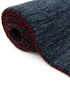 Tonal Oasis Collection Area Rug -  Lenox (Navy Blue) Round Navy Blue  lifestyle 29