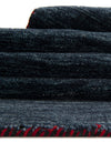 Tonal Oasis Collection Area Rug -  Lenox (Navy Blue) Round Navy Blue  lifestyle 31