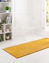 Tonal Oasis Collection Area Rug -  Lenox (Gold) Runner Gold  lifestyle 23