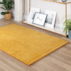 Tonal Oasis Collection Area Rug -  Lenox (Gold) Rectangle Gold  lifestyle 16