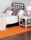 Tonal Oasis Collection Area Rug -  Lenox (Orange) Runner Orange  lifestyle 8