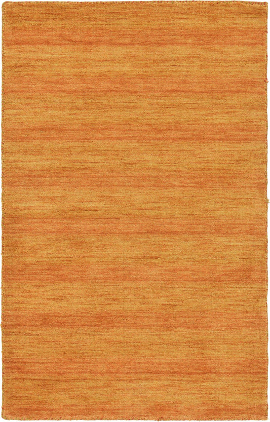 Tonal Oasis Collection Area Rug -  Lenox (Orange) Rectangle Orange Main