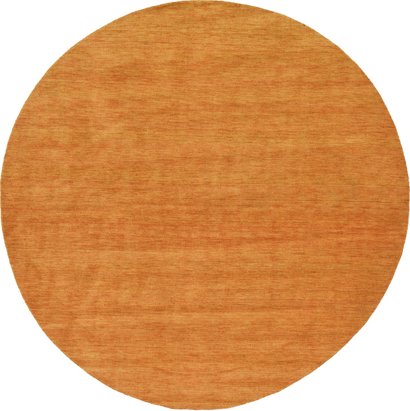 Tonal Oasis Collection Area Rug -  Thar Round Orange  lifestyle 10