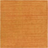 Tonal Oasis Collection Area Rug -  Lenox (Orange) Square Orange  lifestyle 4