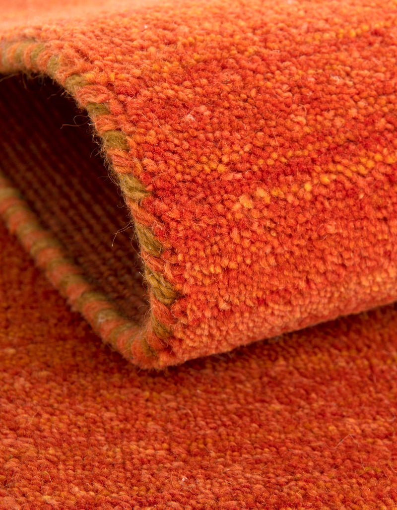 Tonal Oasis Collection Area Rug -  Thar Rectangle Orange  lifestyle 5