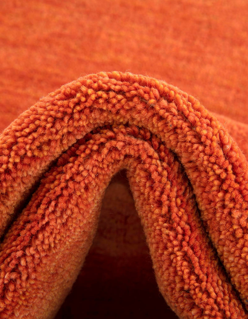 Tonal Oasis Collection Area Rug -  Thar Rectangle Orange  lifestyle 7