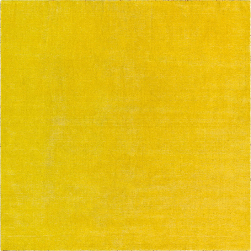 Tonal Oasis Collection Area Rug -  Lenox (Yellow) Square Yellow  lifestyle 12