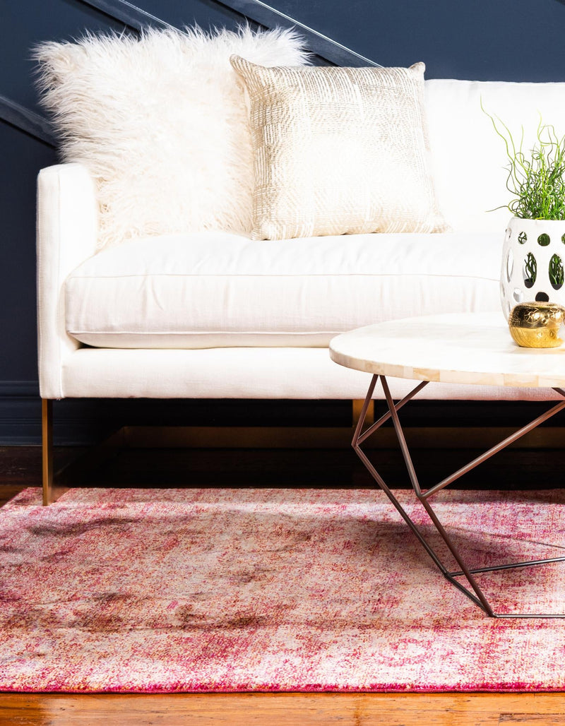 Lagoon Luxe Collection Area Rug -  Seafarer Rectangle Red  lifestyle 8