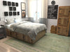 Lagoon Luxe Collection Area Rug -  Seafarer Square Green  lifestyle 35