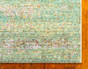 Lagoon Luxe Collection Area Rug -  Seafarer Rectangle Green  lifestyle 32