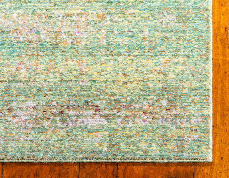 Lagoon Luxe Collection Area Rug -  Seafarer Rectangle Green  lifestyle 32