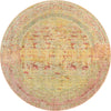 Lagoon Luxe Collection Area Rug -  Seafarer Round Yellow  lifestyle 25