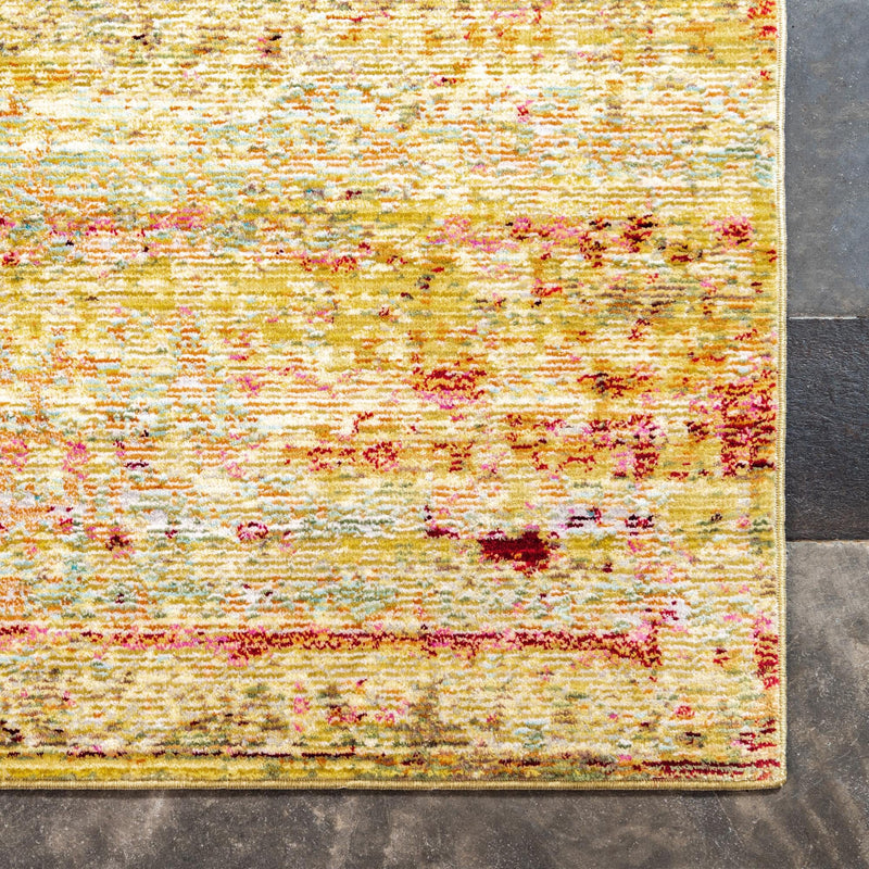 Lagoon Luxe Collection Area Rug -  Seafarer Rectangle Yellow  lifestyle 33