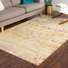 Lagoon Luxe Collection Area Rug -  Seafarer Rectangle Yellow  lifestyle 40