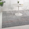 Lagoon Luxe Collection Area Rug -  Seafarer Square Gray  lifestyle 60