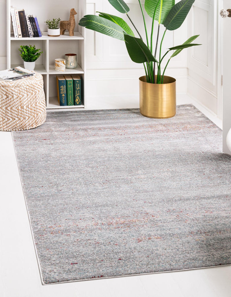 Lagoon Luxe Collection Area Rug -  Seafarer Rectangle Gray  lifestyle 5