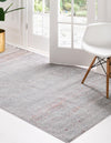 Lagoon Luxe Collection Area Rug -  Seafarer Rectangle Gray  lifestyle 7