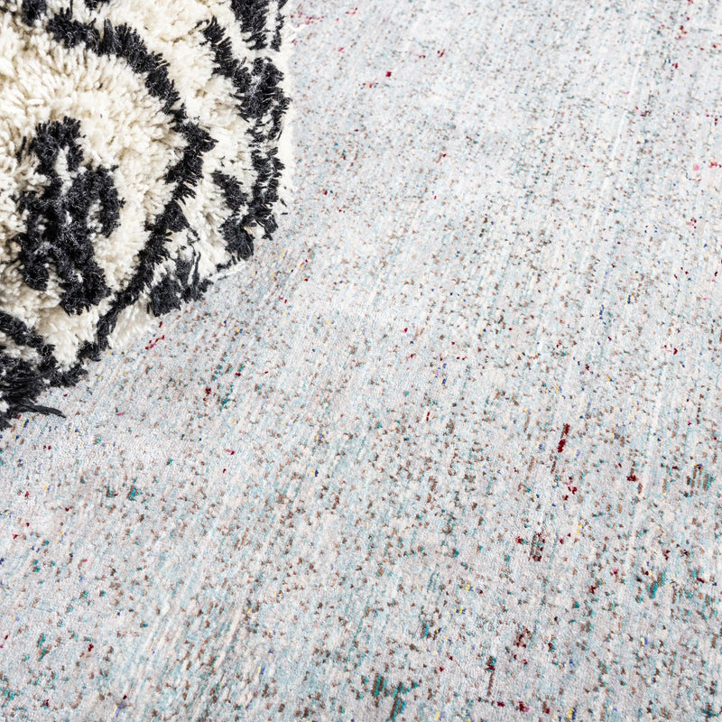 Lagoon Luxe Collection Area Rug -  Seafarer Rectangle Gray  lifestyle 13